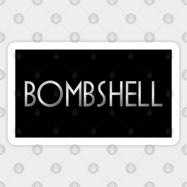 Bombshell Magnet by OffBookDesigns